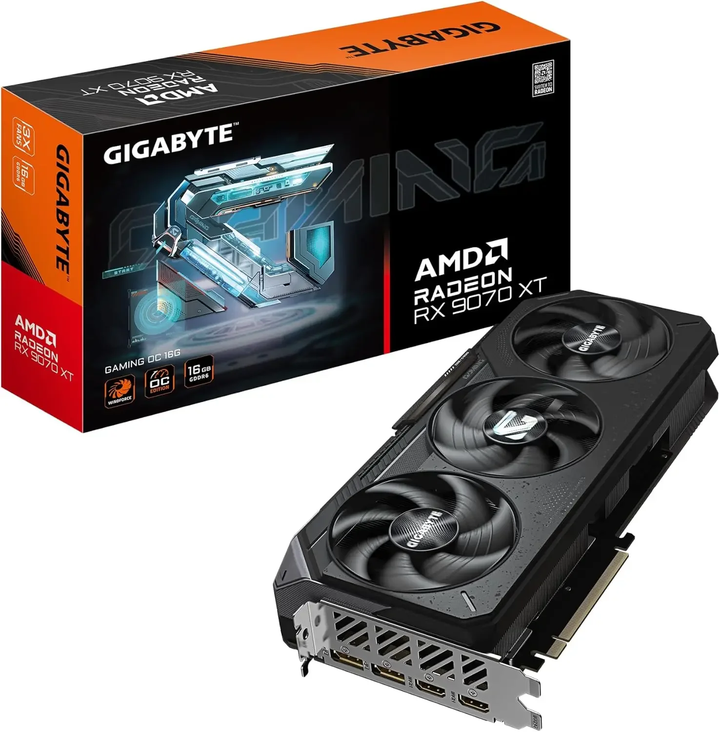 Rx 9070 Xt - Carte graphique GIGABYTE Radeon RX 9070