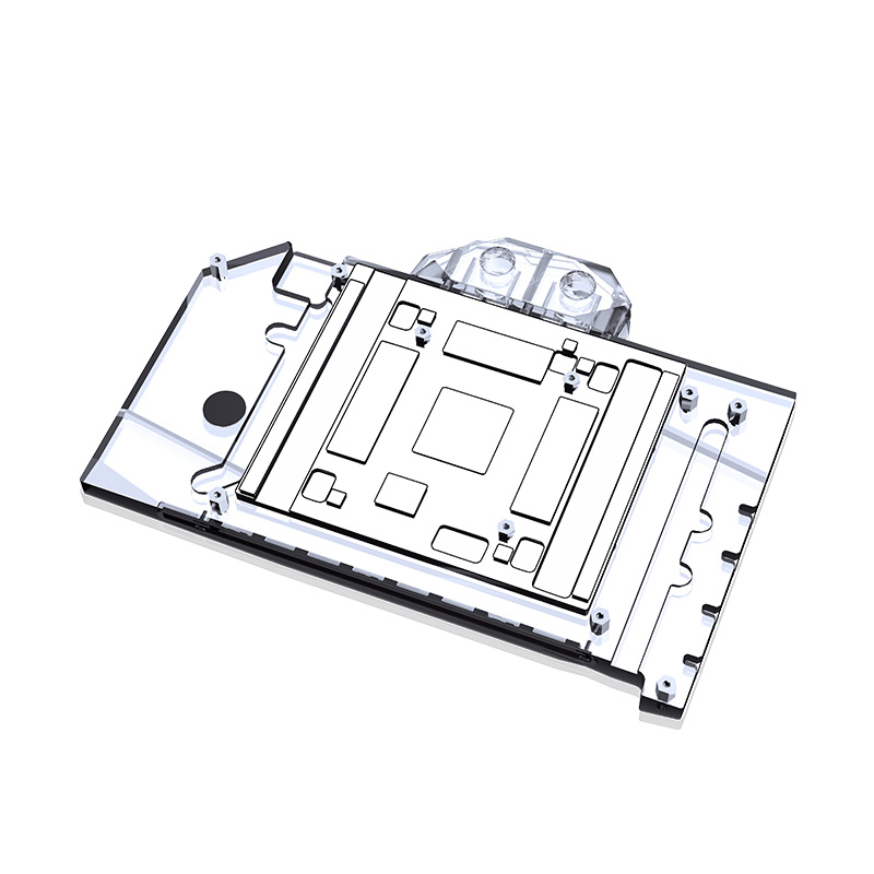 Rtx 4090 Water Block - Bloc d'eau pour GPU Bykski pour