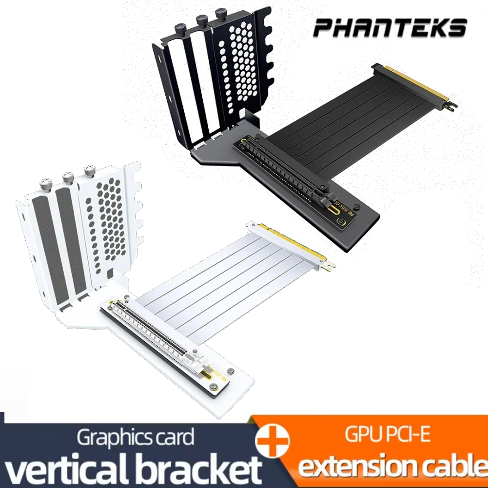 Pcie 5.0 Gpu Riser Cable - Support de montage vertical pour GPU,