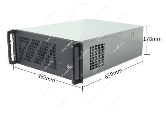 Server Gpu Chassis 4U - Châssis de serveur informatique IA 4U,
