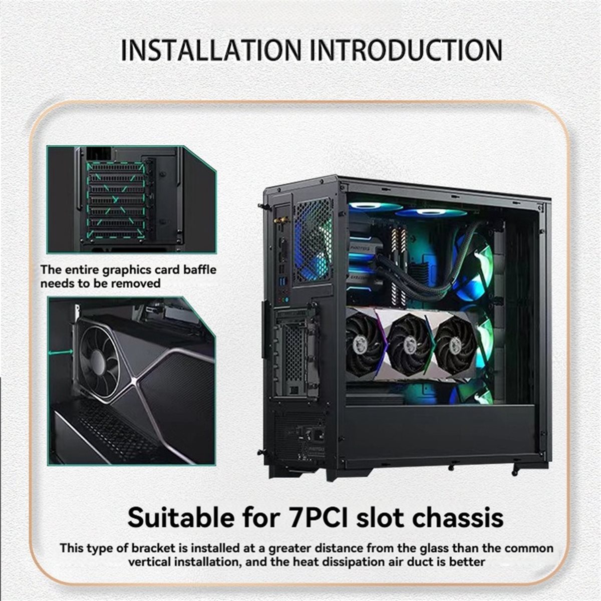 Support de carte graphique GPU - Pcie 5.0 Gpu Riser Cable avis et prix