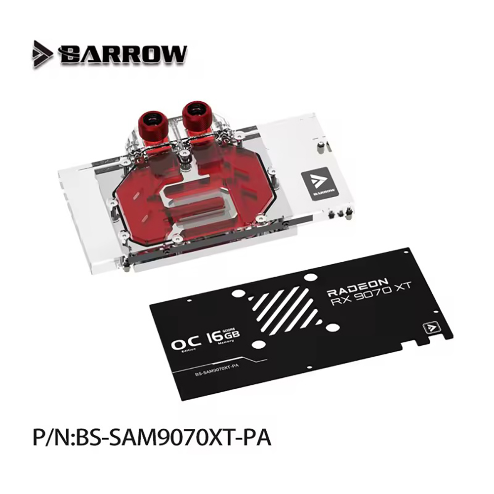 Bloc d'eau pour GPU Barrow pou - Rx 9070 Xt avis et prix