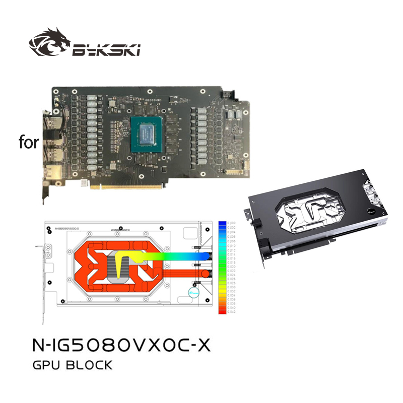 Bykski N-IG5080VXOC-X bloc GPU - Rtx 5080 16Gb avis et prix