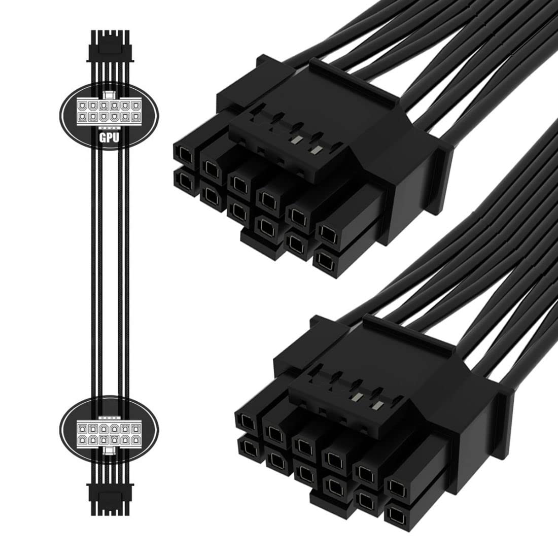 Câble d'alimentation modulaire - Dual 8Pin To 16Pin 12Vhpwr Cable avis et prix