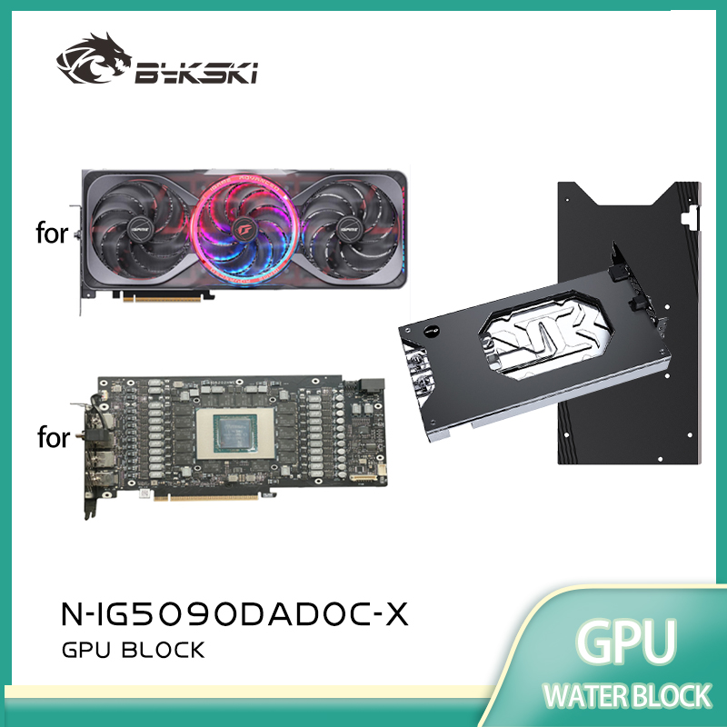 Bloc GPU Bykski pour carte gra - Rtx 5090 32Gb avis et prix