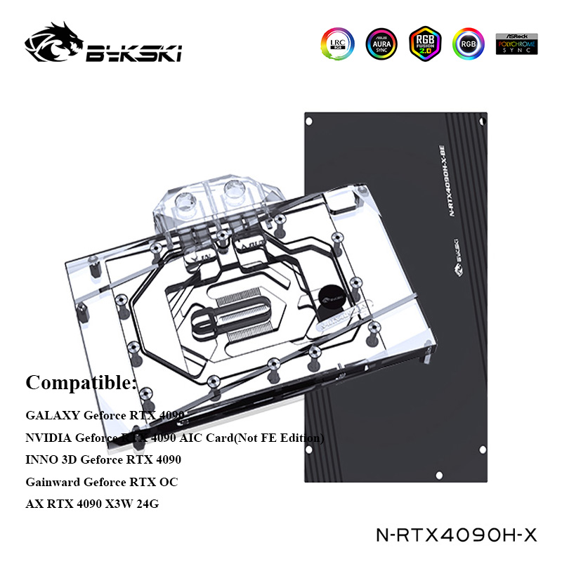 Bykski bloc d'eau pour NVIDIA  - Rtx 4090 Water Block avis et prix