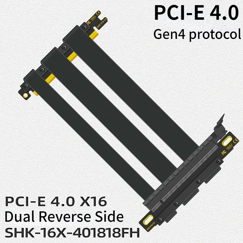 Câble de connexion double inve - Itx Gpu Riser Pcie 4.0 16X avis et prix